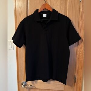 Zara Black Polo Shirt Classic Style